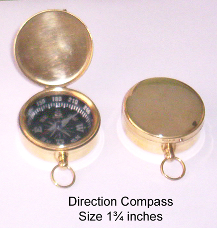 Brass Paper Weight Compass