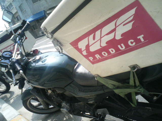 Motorcycle courier service, quickest way to deliver your products