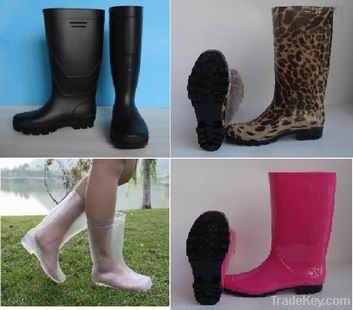 Hot sell women rain boots, Fashion Transparent ladies boots, VogueTransparent Lady boots, New Style Female rain boots