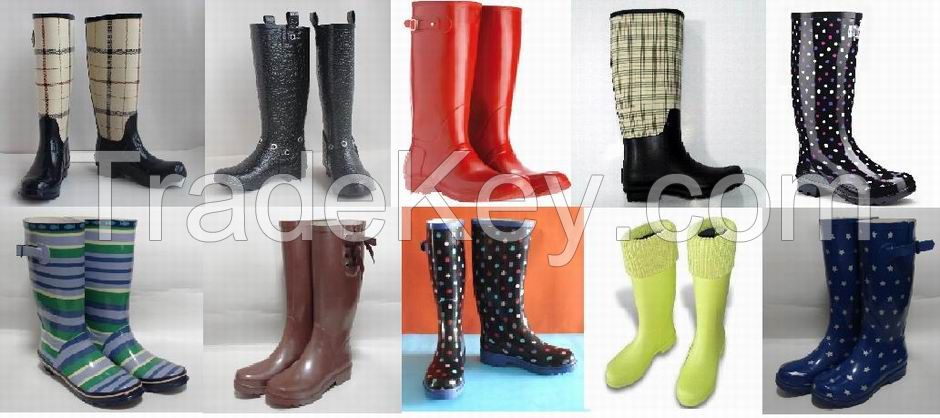 Various Ladies        Rubber Rain Boots, Women Rubber Boots, Hi-Q Lady Rubber Boots, Cheap Woman Rubber Boots, Popular Women Boots