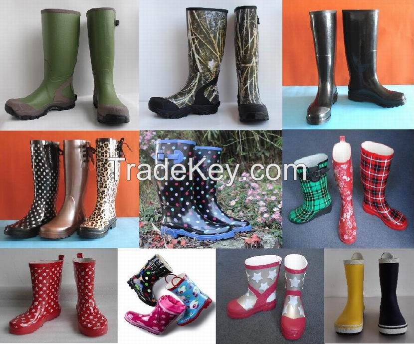 Various Ladies        Rubber Rain Boots, Women Rubber Boots, Hi-Q Lady Rubber Boots, Cheap Woman Rubber Boots, Popular Women Boots