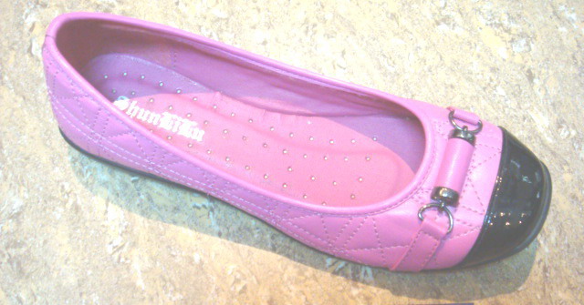 pu shoes for ladies & children