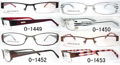 Optical Glasses  YW-1449, 1450, 1452, 1453