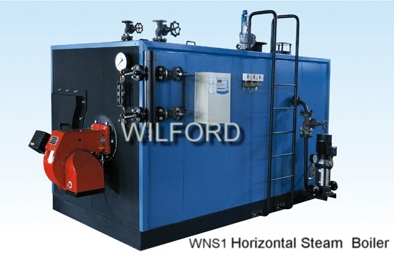 horizontal gas, oil fired steam boiler 150-500kg/hr