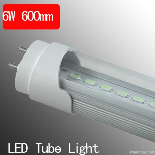 6W 600mm G13 base AC85V-265V LED tube Light