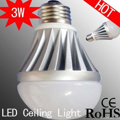 3W E27 base  LED Bulb Light AC 85~265V