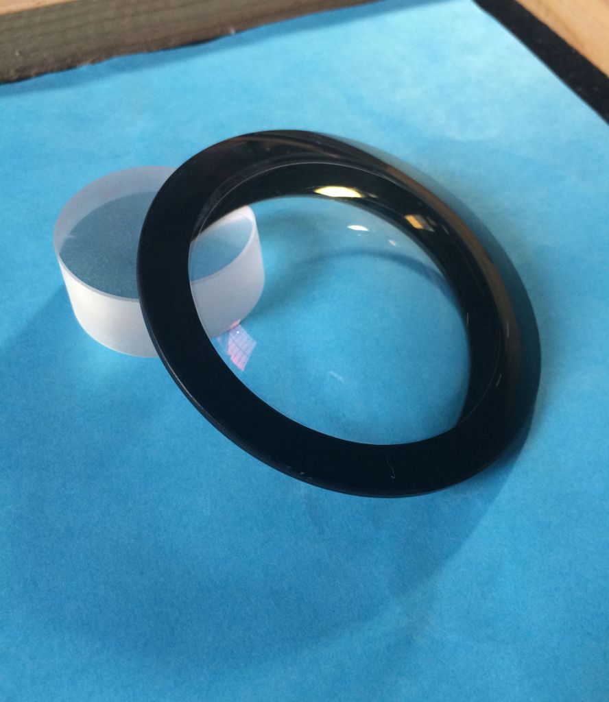 Optical instruments-Glass Lens with bid diameter