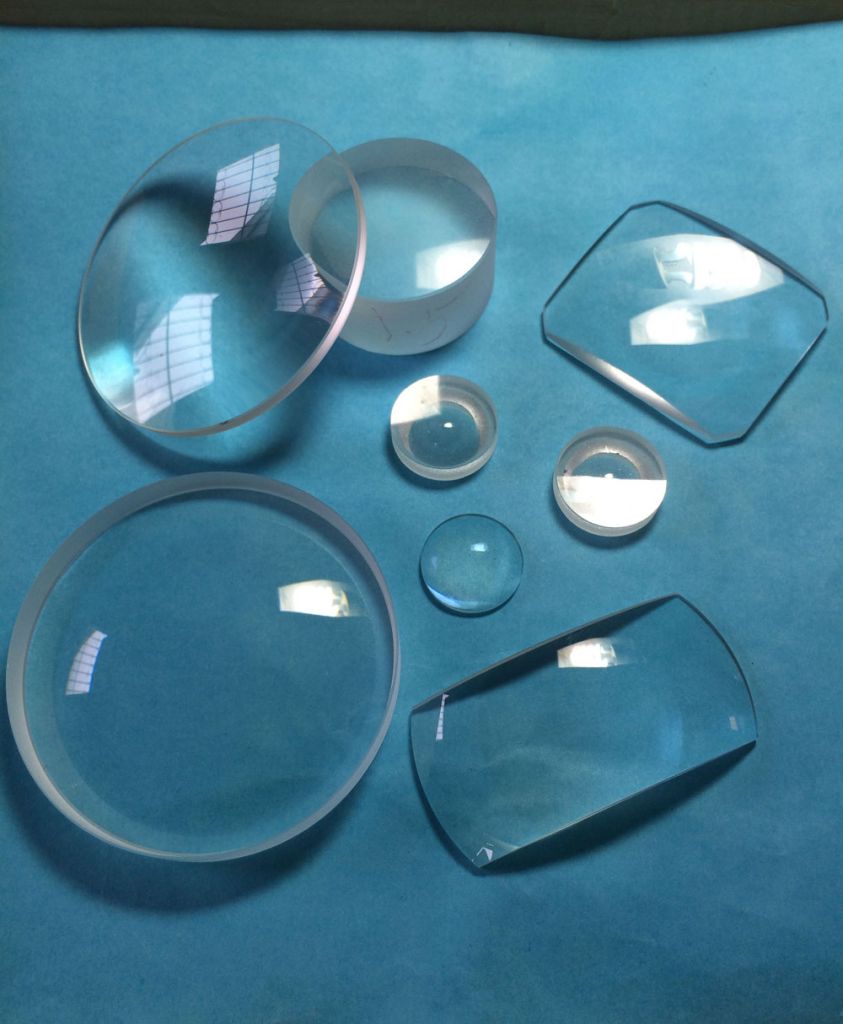 Optical instruments-Glass Lens with different shapes