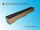 Polymer concrete drainage channel