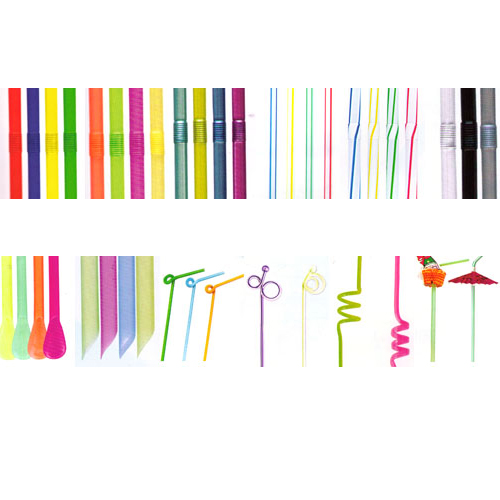 Drinking straws shape & color series