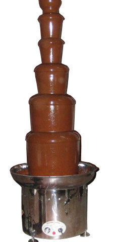 Commercial chocolate fountain
