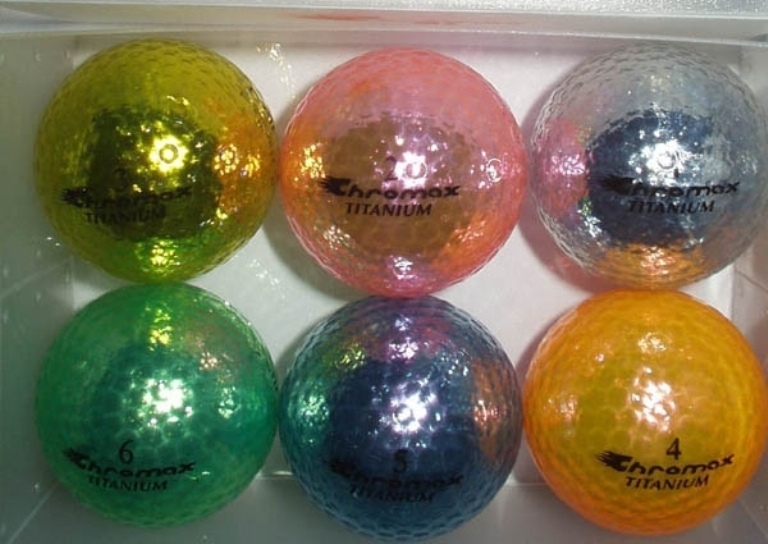 Chromax Metallic Golf Ball M1