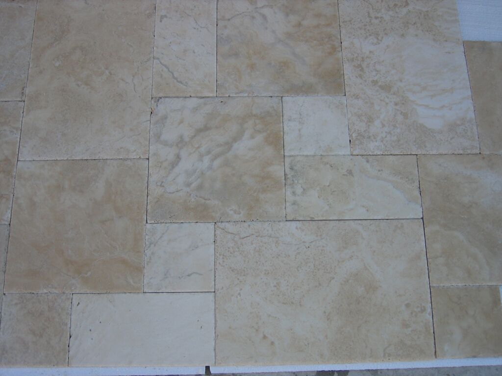 Travertine French Pattern Navona Light