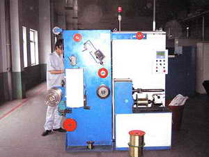machine winding for metal silk