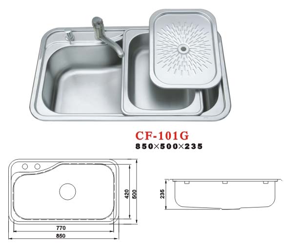 304 Stainless steel Sink