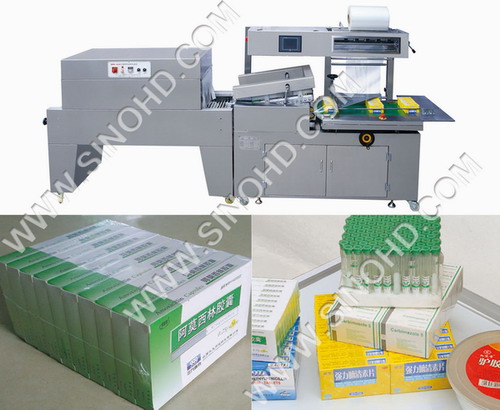 Automatic L-bar Sealing & Shrink Packing Machine