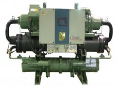 water cooled screw-type chiller unit (with heat recovery)