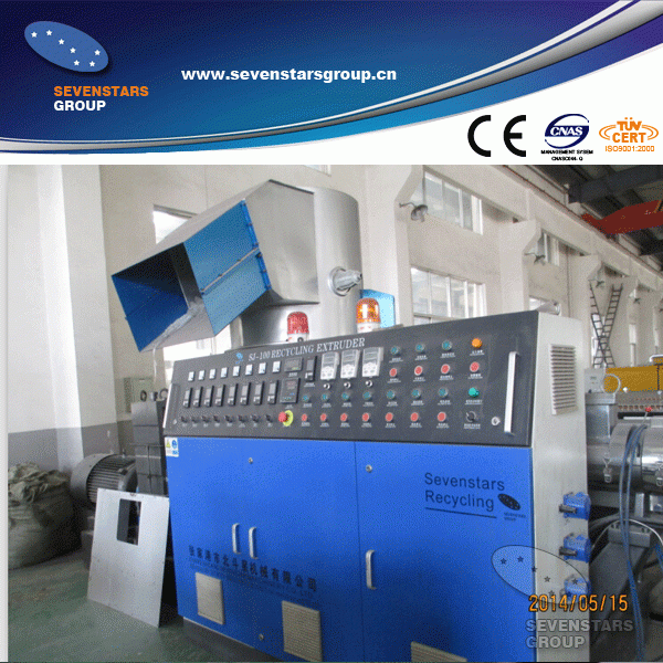 Compactor feeder PE/PP film pelletizing machine