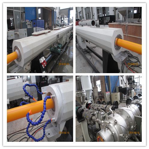 High speed double layer PE PPR pipe extruder line