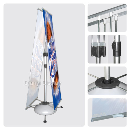 Double side outdoor banner