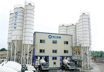 series of ready-mixed concrete mixing plant