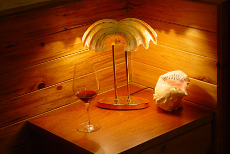 decorative lamp and seashell lamp