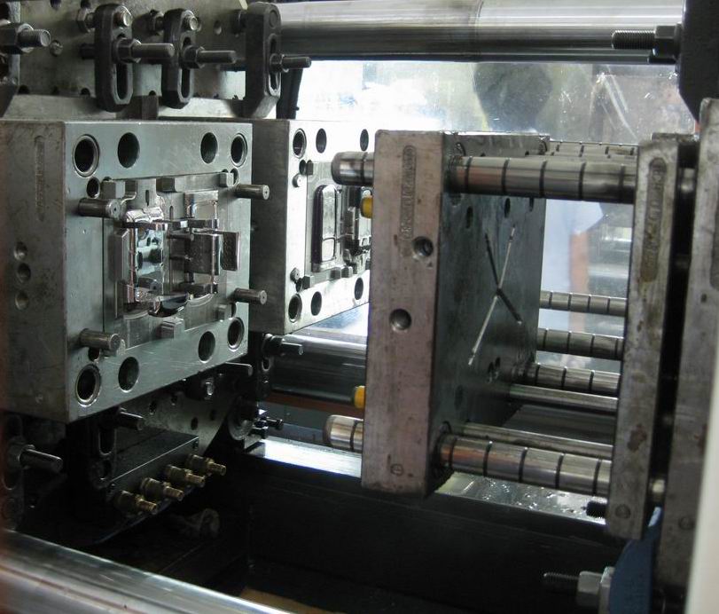 Two-color injection molds