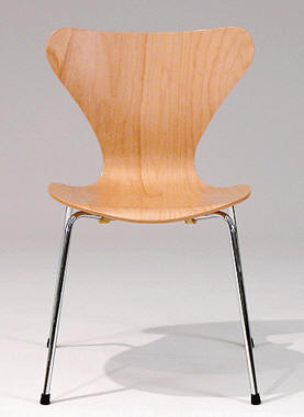 Plywood dining chair