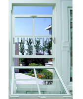 PVC American style vertical sliding window