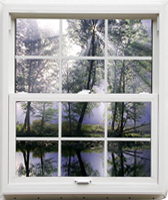 PVC top-bottom sliding window