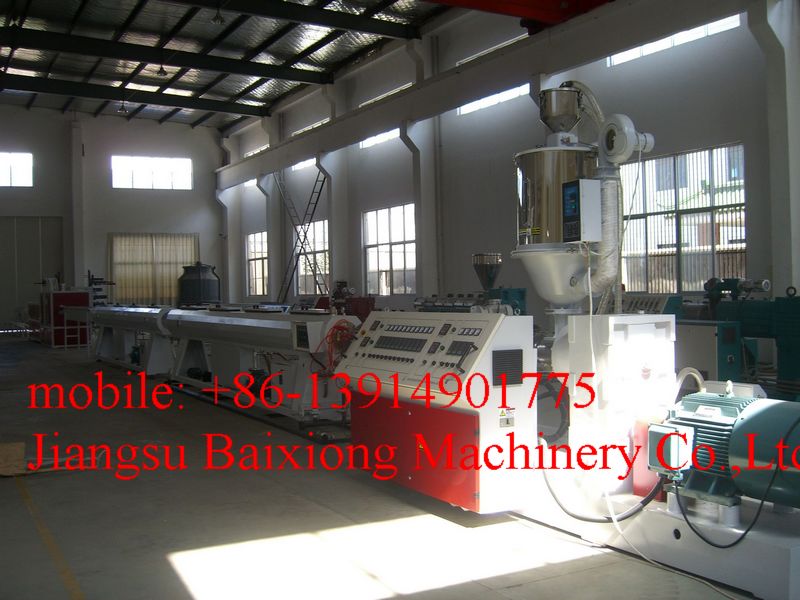 PP muting drainage pipe production line machine