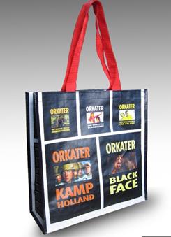 Nonwoven shopping bags