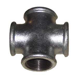 SELL MALLEABLE IRON PIPE FITTINGS WITH BRITISH STANDARD BEADED CROSS