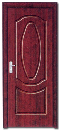 Interior wood door