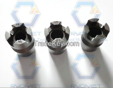 Threaded Nozzles for PDC Drill Bits