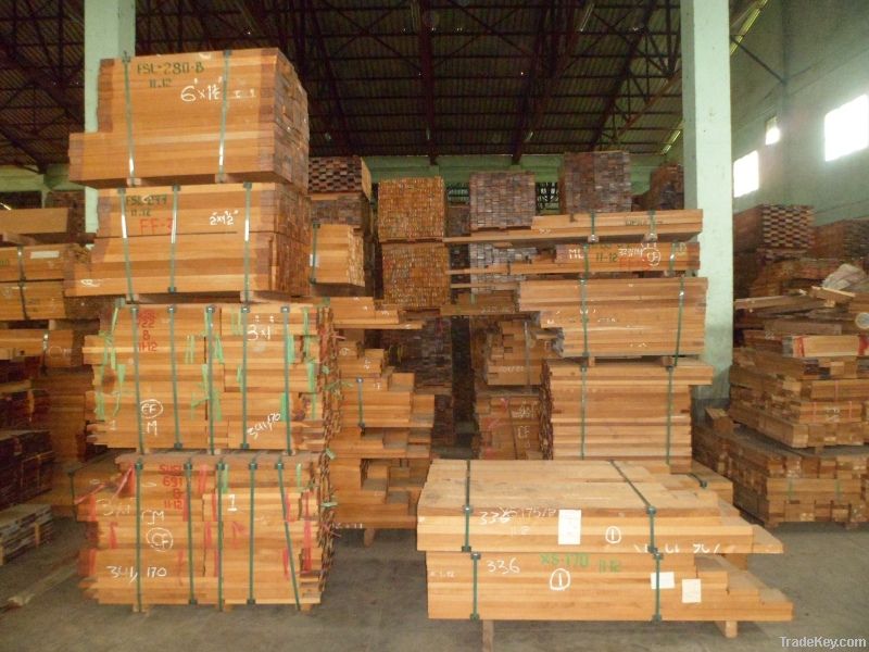 Teak Rough Sawn Timber