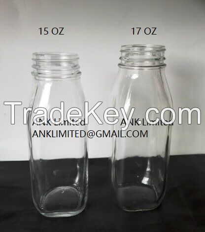 Glass Bottle 15 oz