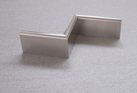 special piece stainless steel skirting board
