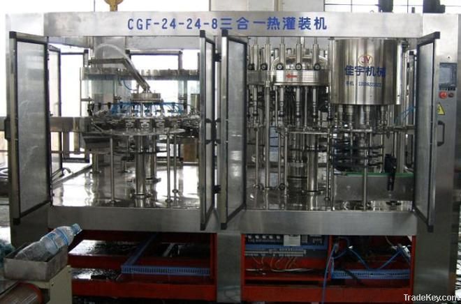 juice/Tea hot filling machine