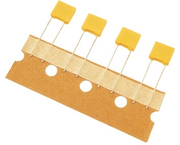 Box-type metallized polyester film capacitor(stacked version)