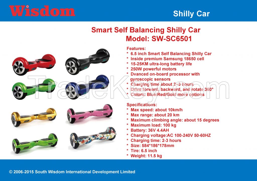 6.5inch Smart Self Balancing Shilly car
