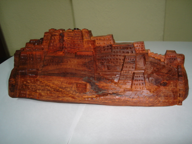 Wood carving