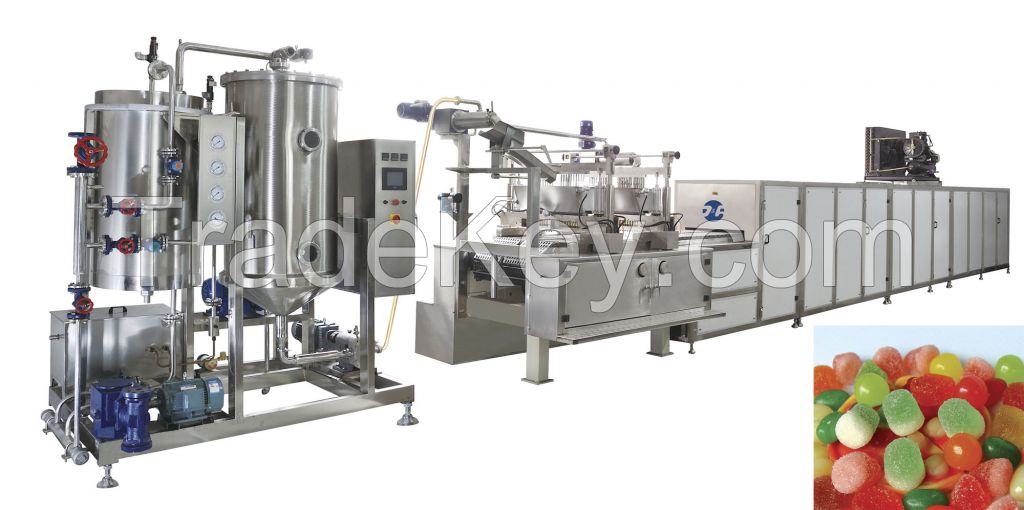 jelly candy depositing machine