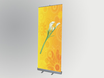 roll up banner stand