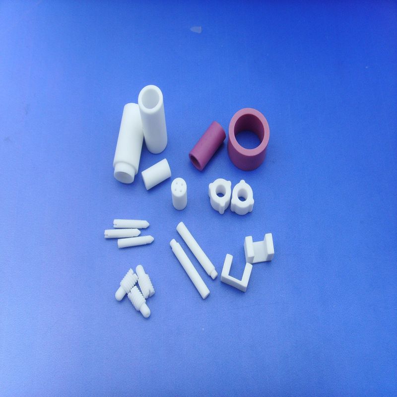 95% 99.5% Alumina ceramic tube& Zirconia ceramic tube