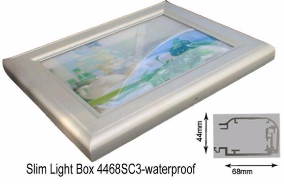 water proof slim light box