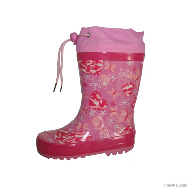 kids rubber boots