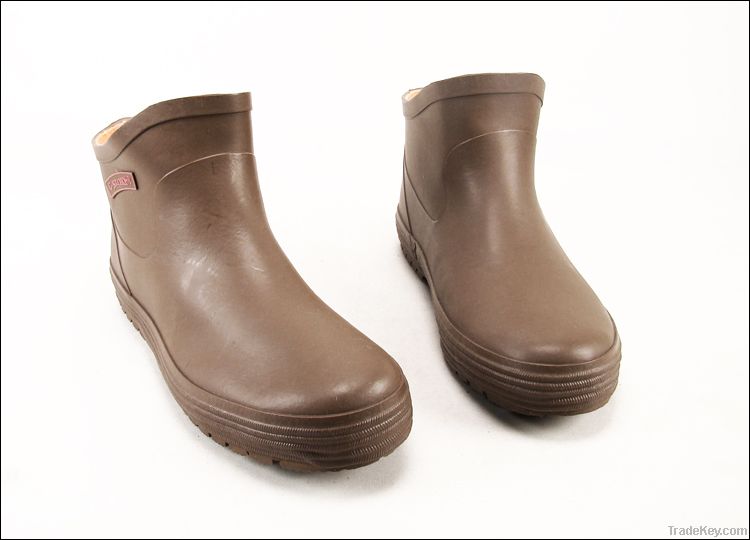 lady rubber rain boots