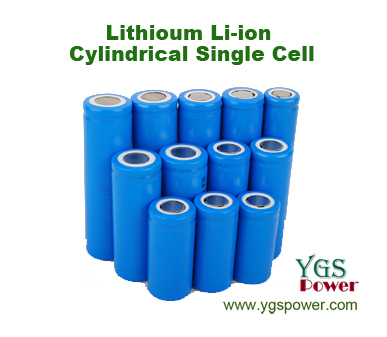 Lithium li-ion battery 18650 3.7V 2200mAh