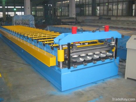 roof tile forming machine